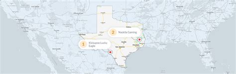 Texas Casinos: Map of Places for Gambling in Texas .